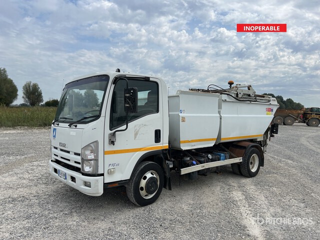 Isuzu P75 Autocarro per rifiuti - Vuilniswagen: afbeelding 1 Isuzu P75 Autocarro per rifiuti - Vuilniswagen: afbeelding 1