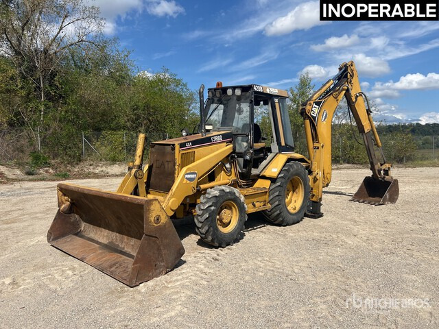 1995 Cat 428B 4x4 Chargeuse Pelleteuse 4x4 (I ... Backhoe Loader - Graaflaadmachine: afbeelding 1 1995 Cat 428B 4x4 Chargeuse Pelleteuse 4x4 (I ... Backhoe Loader - Graaflaadmachine: afbeelding 1