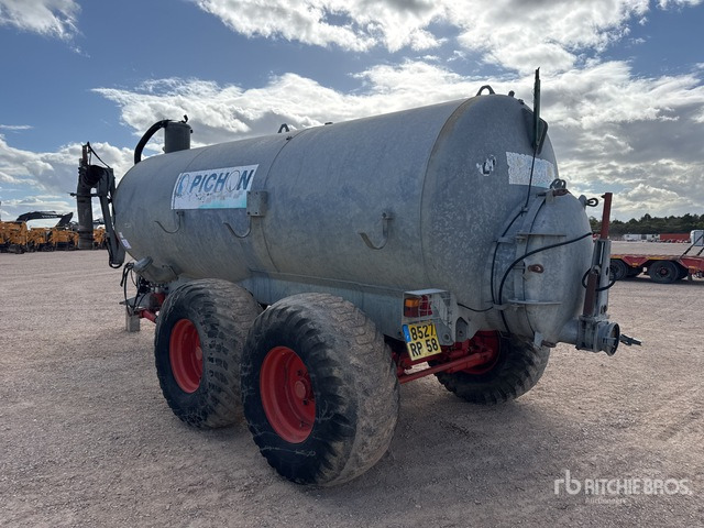 1996 Pichon TCI10 Liquid T/A Tonne A Lisier 2 Essieux Liquid Manure Spreader - Mesttank: afbeelding 3 1996 Pichon TCI10 Liquid T/A Tonne A Lisier 2 Essieux Liquid Manure Spreader - Mesttank: afbeelding 3