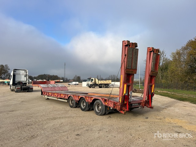 1999 Kaiser S530 3F Tri/A Semi-Remorque Porte-Engin ... Lowboy Trailer - Dieplader aanhangwagen: afbeelding 2 1999 Kaiser S530 3F Tri/A Semi-Remorque Porte-Engin ... Lowboy Trailer - Dieplader aanhangwagen: afbeelding 2