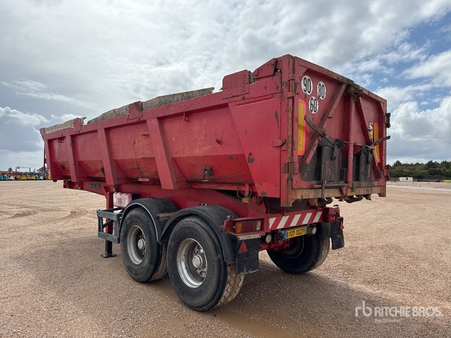 1999 Trailor SYY2CY T/A Remorque 2 Essieux End Dump Trailer - Kipper oplegger: afbeelding 4 1999 Trailor SYY2CY T/A Remorque 2 Essieux End Dump Trailer - Kipper oplegger: afbeelding 4
