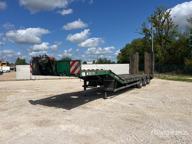 2001 Kaiser S4503F2C Tri/A Semi-Remorque Porte-Engin ... Lowboy Trailer - Dieplader oplegger: afbeelding 1 2001 Kaiser S4503F2C Tri/A Semi-Remorque Porte-Engin ... Lowboy Trailer - Dieplader oplegger: afbeelding 1