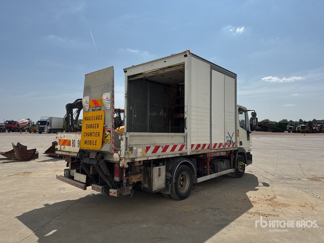 2003 Iveco Eurocargo 100E17 4x2 Camion Porte-Conteneur 4x2 Container Truck - Vrachtwagen met open laadbak: afbeelding 3 2003 Iveco Eurocargo 100E17 4x2 Camion Porte-Conteneur 4x2 Container Truck - Vrachtwagen met open laadbak: afbeelding 3