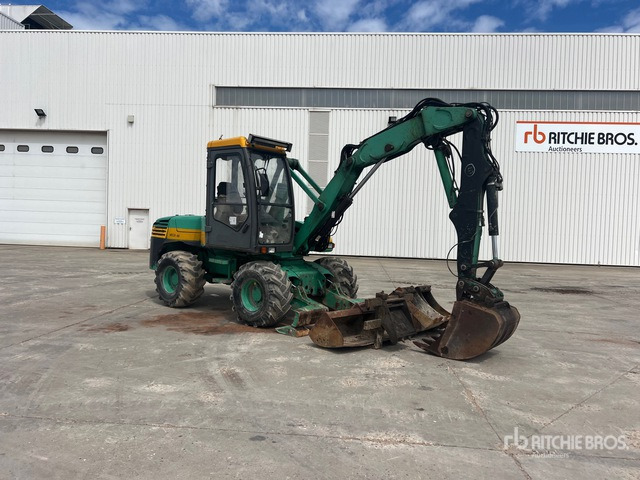 2006 Mecalac 12MXT Pelle Sur Pneus Wheel Excavator - Mobiele graafmachine: afbeelding 2 2006 Mecalac 12MXT Pelle Sur Pneus Wheel Excavator - Mobiele graafmachine: afbeelding 2