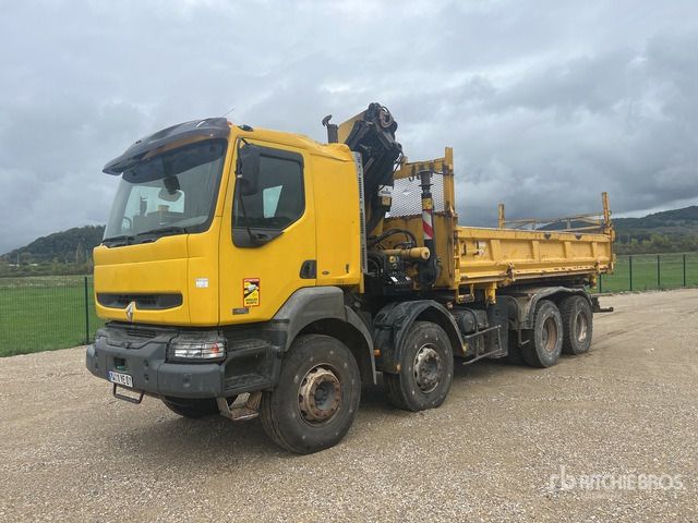 2006 Renault Kerax 380 2005 Palfinger PK20002 6100 kg ... Dump Truck with Crane - Kipper vrachtwagen: afbeelding 2 2006 Renault Kerax 380 2005 Palfinger PK20002 6100 kg ... Dump Truck with Crane - Kipper vrachtwagen: afbeelding 2