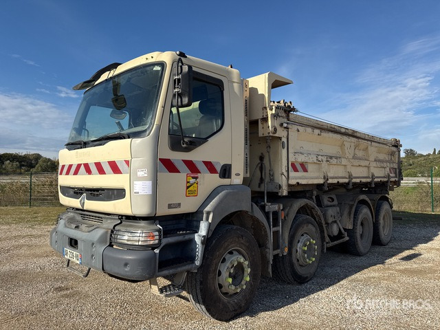 2006 Renault Kerax 380 8x4 Camion Bi-Benne 8x4 Tri/A Dump Truck - Kipper vrachtwagen: afbeelding 1 2006 Renault Kerax 380 8x4 Camion Bi-Benne 8x4 Tri/A Dump Truck - Kipper vrachtwagen: afbeelding 1
