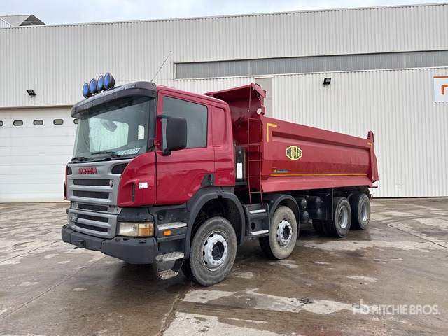 2006 Scania P420 8x4 Camion Benne Tri/A Dump Truck - Kipper vrachtwagen: afbeelding 1 2006 Scania P420 8x4 Camion Benne Tri/A Dump Truck - Kipper vrachtwagen: afbeelding 1