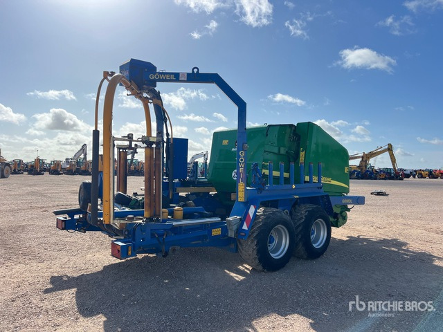 2007 John Deere 578 Enrubanneuse Combination Baler Wrapper - Ronde balenpers, Wikkelaar: afbeelding 3 2007 John Deere 578 Enrubanneuse Combination Baler Wrapper - Ronde balenpers, Wikkelaar: afbeelding 3