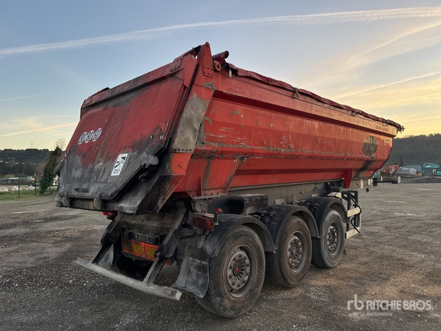 2007 Meiller SHL335 Tri/A Semi-Remorque Benne 3 Essieux End Dump Trailer - Kipper aanhangwagen: afbeelding 3 2007 Meiller SHL335 Tri/A Semi-Remorque Benne 3 Essieux End Dump Trailer - Kipper aanhangwagen: afbeelding 3