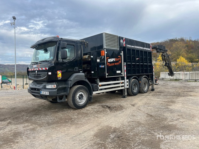 2008 Renault Kerax 450DXi MTS on 6x4 Camion Aspiratrice 6x4 Vacuum Excavator Truck - Vacuümwagen: afbeelding 1 2008 Renault Kerax 450DXi MTS on 6x4 Camion Aspiratrice 6x4 Vacuum Excavator Truck - Vacuümwagen: afbeelding 1