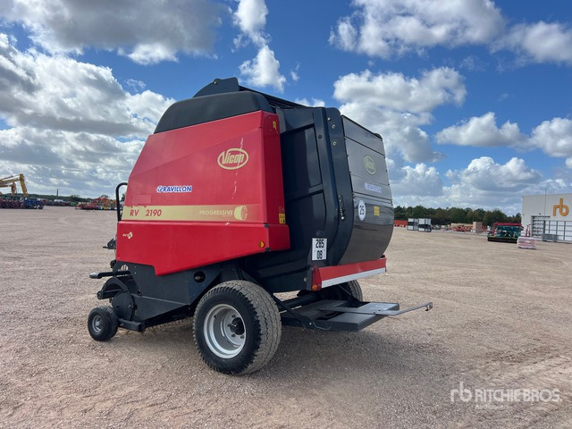 2008 Vicon RV2190 Presse A Balles Rondes 1 Essieu S/A Round Baler - Ronde balenpers: afbeelding 4 2008 Vicon RV2190 Presse A Balles Rondes 1 Essieu S/A Round Baler - Ronde balenpers: afbeelding 4