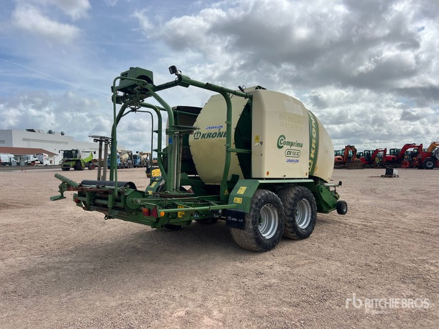2012 Krone Comprima CV150XC Presse Enrubanneuse 2 Essieux T/A Round Baler - Ronde balenpers: afbeelding 3 2012 Krone Comprima CV150XC Presse Enrubanneuse 2 Essieux T/A Round Baler - Ronde balenpers: afbeelding 3