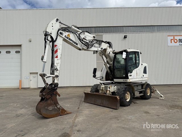 2013 Liebherr A 914 Compact Pelle Sur Pneus Wheel Excavator - Mobiele graafmachine: afbeelding 1 2013 Liebherr A 914 Compact Pelle Sur Pneus Wheel Excavator - Mobiele graafmachine: afbeelding 1