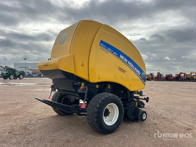 2015 New Holland Roll Belt 180 Presse A Balles Rondes 1 Essieu S/A Round Baler - Ronde balenpers: afbeelding 4 2015 New Holland Roll Belt 180 Presse A Balles Rondes 1 Essieu S/A Round Baler - Ronde balenpers: afbeelding 4