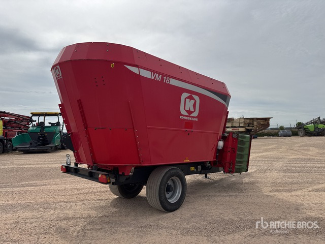 2017 Kongskilde VM 18 Melangeuse Distributrice 1 Essi ... Feed Wagon - Voermengwagen: afbeelding 4 2017 Kongskilde VM 18 Melangeuse Distributrice 1 Essi ... Feed Wagon - Voermengwagen: afbeelding 4