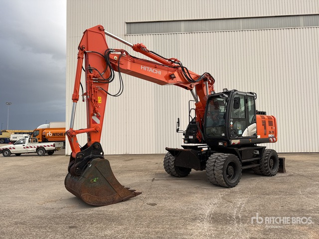 2018 Hitachi ZX190W-6 Pelle Sur Pneus Wheel Excavator - Mobiele graafmachine: afbeelding 2 2018 Hitachi ZX190W-6 Pelle Sur Pneus Wheel Excavator - Mobiele graafmachine: afbeelding 2