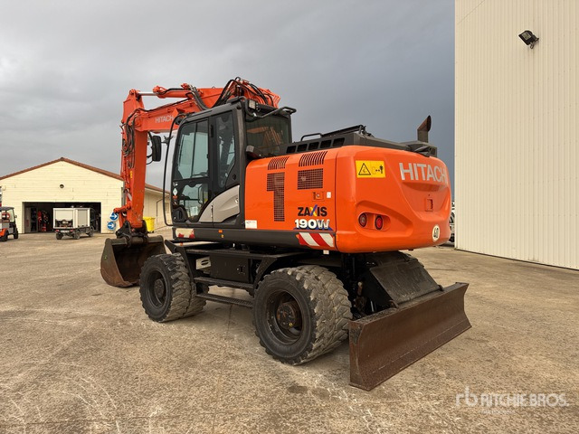2018 Hitachi ZX190W-6 Pelle Sur Pneus Wheel Excavator - Mobiele graafmachine: afbeelding 3 2018 Hitachi ZX190W-6 Pelle Sur Pneus Wheel Excavator - Mobiele graafmachine: afbeelding 3