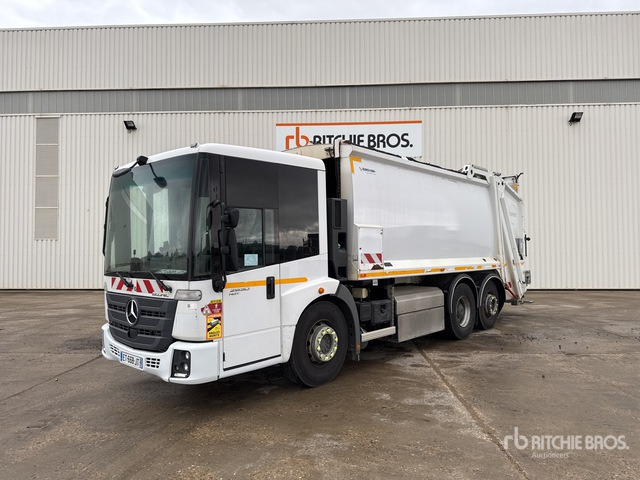 2018 Mercedes-Benz Econic 2630 NGT 6x2 Camion Benne A Ordures Mena ... Waste Collection Truck - Vuilniswagen: afbeelding 1 2018 Mercedes-Benz Econic 2630 NGT 6x2 Camion Benne A Ordures Mena ... Waste Collection Truck - Vuilniswagen: afbeelding 1