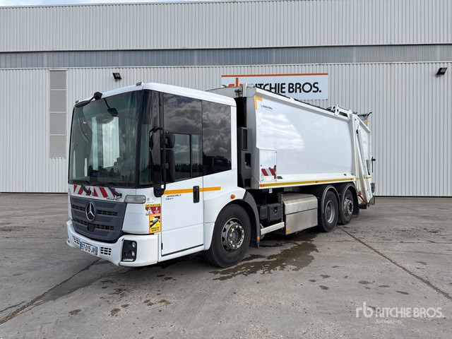 2018 Mercedes-Benz Econic 2630 NGT 6x2 Camion Benne A Ordures Mena ... Waste Collection Truck - Vuilniswagen: afbeelding 1 2018 Mercedes-Benz Econic 2630 NGT 6x2 Camion Benne A Ordures Mena ... Waste Collection Truck - Vuilniswagen: afbeelding 1