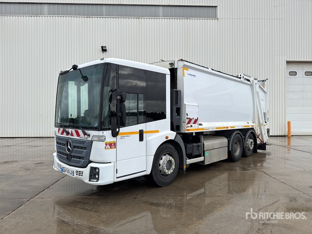 2018 Mercedes-Benz Econic 2630 NGT 6x2 Camion Benne A Ordures Mena ... Waste Collection Truck - Vuilniswagen: afbeelding 1 2018 Mercedes-Benz Econic 2630 NGT 6x2 Camion Benne A Ordures Mena ... Waste Collection Truck - Vuilniswagen: afbeelding 1