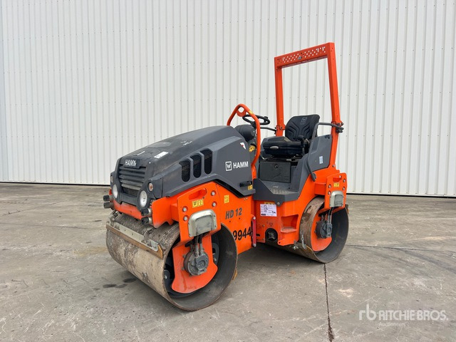 2019 Hamm HD12VV Compacteur Vibrant Tandem Double Drum Roller - Asfaltwals: afbeelding 2 2019 Hamm HD12VV Compacteur Vibrant Tandem Double Drum Roller - Asfaltwals: afbeelding 2