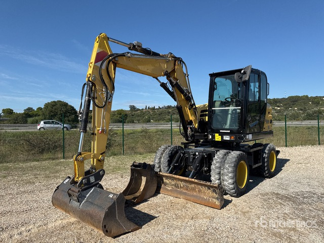 2019 Yanmar B75W Pelle Sur Pneus Wheel Excavator - Mobiele graafmachine: afbeelding 2 2019 Yanmar B75W Pelle Sur Pneus Wheel Excavator - Mobiele graafmachine: afbeelding 2