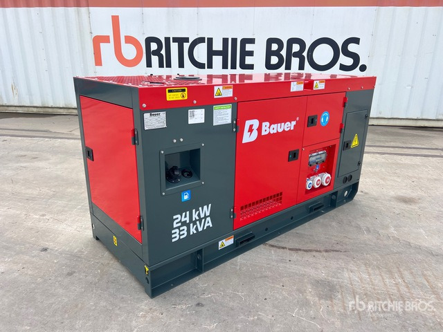 2025 Bauer GFS-24kW 30 kVA Skid-Mounted Groupe Elec ... Generator Set - Industrie generator: afbeelding 2 2025 Bauer GFS-24kW 30 kVA Skid-Mounted Groupe Elec ... Generator Set - Industrie generator: afbeelding 2