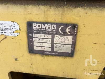 BOMAG BW100AD3 Compacteur Vibrant Tandem - Asfaltwals: afbeelding 5 BOMAG BW100AD3 Compacteur Vibrant Tandem - Asfaltwals: afbeelding 5