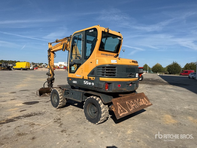 Hyundai R55W9 Pelle hydraulique sur roues - Mobiele graafmachine: afbeelding 4 Hyundai R55W9 Pelle hydraulique sur roues - Mobiele graafmachine: afbeelding 4