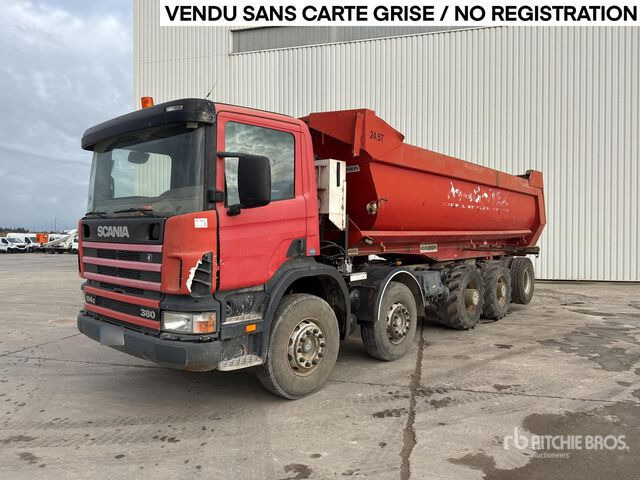 Scania 114C 380 Tri/A Dump Truck - Kipper vrachtwagen: afbeelding 1 Scania 114C 380 Tri/A Dump Truck - Kipper vrachtwagen: afbeelding 1