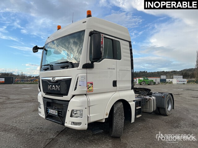 2017 MAN TGX18.500 4x4 Hydrodrive Tracteur Routier ... T/A Sleeper Truck Tractor - Trekker: afbeelding 1 2017 MAN TGX18.500 4x4 Hydrodrive Tracteur Routier ... T/A Sleeper Truck Tractor - Trekker: afbeelding 1
