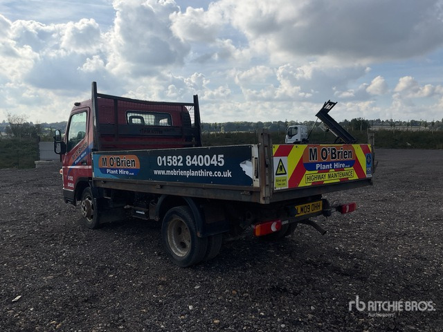 2009 Mitsubishi Canter 3C13-25 SWB 4x2 Flatbed Dump Truck - Kipper vrachtwagen: afbeelding 4 2009 Mitsubishi Canter 3C13-25 SWB 4x2 Flatbed Dump Truck - Kipper vrachtwagen: afbeelding 4