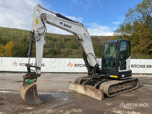 2013 Bobcat E80 EA Tracked Excavator - Rupsgraafmachine: afbeelding 1 2013 Bobcat E80 EA Tracked Excavator - Rupsgraafmachine: afbeelding 1