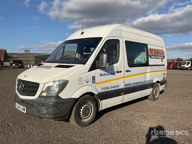 2014 Mercedes-Benz Sprinter 313 CDI 4x2 Welfare Van Truck - Gesloten bestelwagen, Gemeentelijke machine/ Speciaal: afbeelding 3 2014 Mercedes-Benz Sprinter 313 CDI 4x2 Welfare Van Truck - Gesloten bestelwagen, Gemeentelijke machine/ Speciaal: afbeelding 3