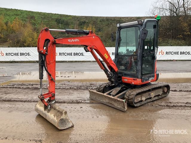 2015 Kubota U27-4 Mini Excavator: <6.6t - Minigraafmachine: afbeelding 1 2015 Kubota U27-4 Mini Excavator: <6.6t - Minigraafmachine: afbeelding 1