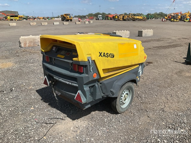 2016 Atlas Copco XAS67KD Mobile Air Compressor - Luchtcompressor: afbeelding 4 2016 Atlas Copco XAS67KD Mobile Air Compressor - Luchtcompressor: afbeelding 4