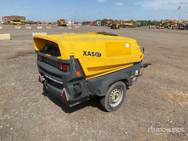 2016 Atlas Copco XAS67KD Mobile Air Compressor - Luchtcompressor: afbeelding 4 2016 Atlas Copco XAS67KD Mobile Air Compressor - Luchtcompressor: afbeelding 4