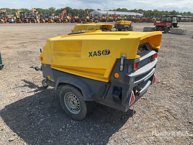 2016 Atlas Copco XAS67KD Mobile Air Compressor - Luchtcompressor: afbeelding 4 2016 Atlas Copco XAS67KD Mobile Air Compressor - Luchtcompressor: afbeelding 4