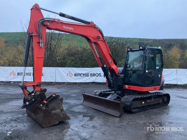2016 Kubota KX080-4 Mini Excavator: <6.6t - Minigraafmachine: afbeelding 2 2016 Kubota KX080-4 Mini Excavator: <6.6t - Minigraafmachine: afbeelding 2