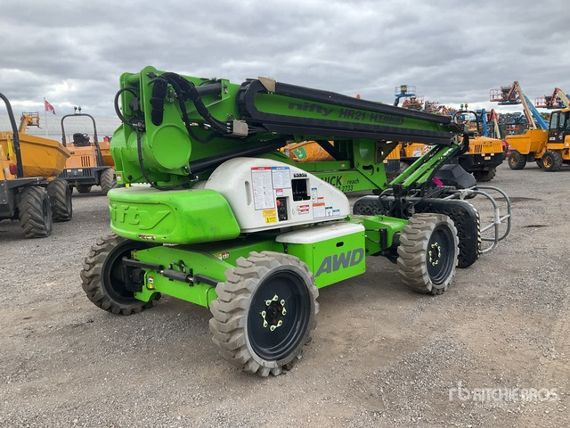 2016 Nifty HR21 4WD Hybrid (Inoperable) Articulating Boom Lift - Knikarmhoogwerker: afbeelding 3 2016 Nifty HR21 4WD Hybrid (Inoperable) Articulating Boom Lift - Knikarmhoogwerker: afbeelding 3