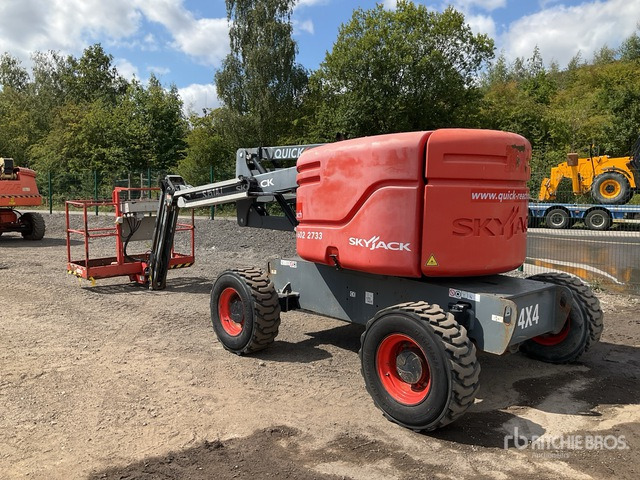2016 Skyjack SJ51AJ 4WD Diesel Articulating Boom Lift - Knikarmhoogwerker: afbeelding 3 2016 Skyjack SJ51AJ 4WD Diesel Articulating Boom Lift - Knikarmhoogwerker: afbeelding 3