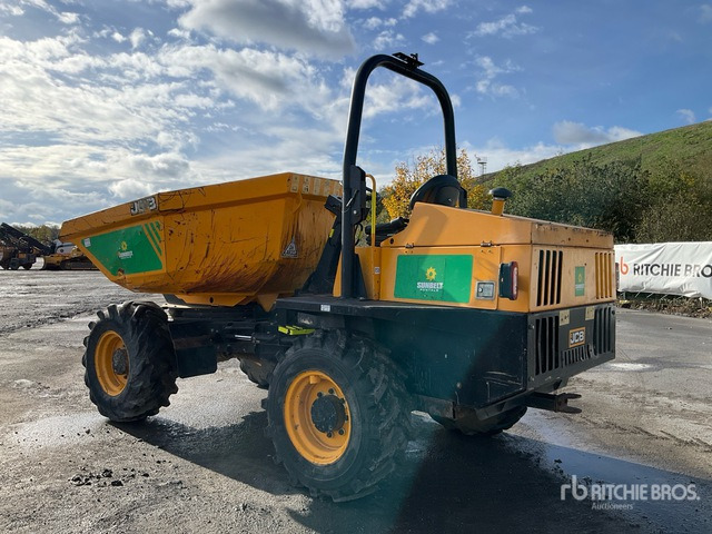 2017 JCB 6TST 6 ton 4x4 Swivel Dumper - Kiepwagen: afbeelding 4 2017 JCB 6TST 6 ton 4x4 Swivel Dumper - Kiepwagen: afbeelding 4