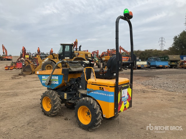 2017 Terex TA1EH 1 ton 4x4 Hi-Tip Dumper - Kiepwagen: afbeelding 4 2017 Terex TA1EH 1 ton 4x4 Hi-Tip Dumper - Kiepwagen: afbeelding 4