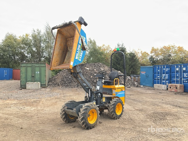 2017 Terex TA1EH 1 ton 4x4 Hi-Tip Dumper - Kiepwagen: afbeelding 1 2017 Terex TA1EH 1 ton 4x4 Hi-Tip Dumper - Kiepwagen: afbeelding 1