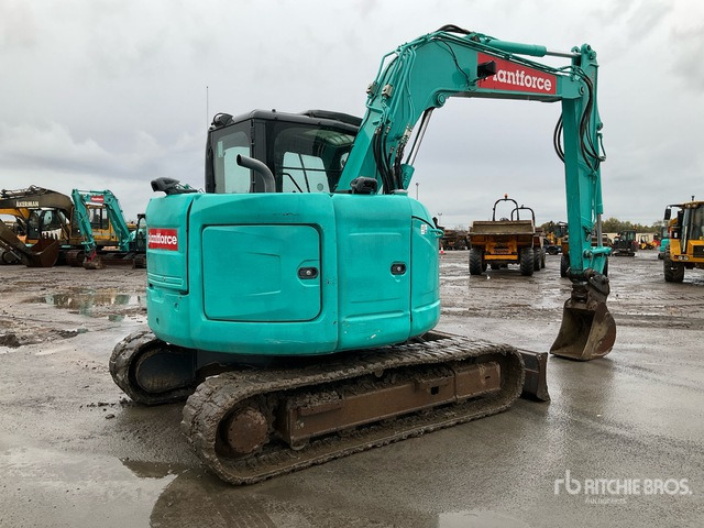 2018 Kobelco SK75SR-3E Tracked Excavator - Rupsgraafmachine: afbeelding 4 2018 Kobelco SK75SR-3E Tracked Excavator - Rupsgraafmachine: afbeelding 4