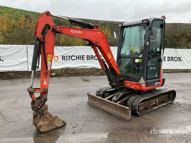 2018 Kubota U27-4 Mini Excavator: <6.6t - Minigraafmachine: afbeelding 2 2018 Kubota U27-4 Mini Excavator: <6.6t - Minigraafmachine: afbeelding 2