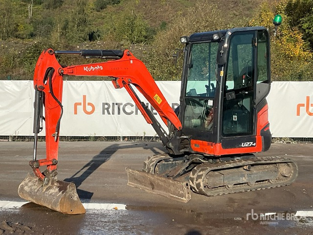 2018 Kubota U27-4 Mini Excavator: <6.6t - Minigraafmachine: afbeelding 1 2018 Kubota U27-4 Mini Excavator: <6.6t - Minigraafmachine: afbeelding 1