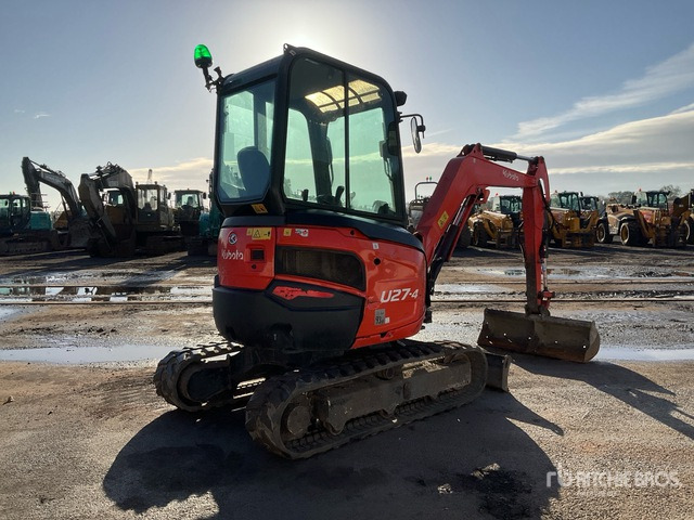 2018 Kubota U27-4 Mini Excavator: <6.6t - Minigraafmachine: afbeelding 3 2018 Kubota U27-4 Mini Excavator: <6.6t - Minigraafmachine: afbeelding 3
