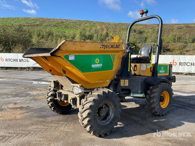 2018 Mecalac TA3s 3 ton 4x4 Swivel Dumper - Kiepwagen: afbeelding 1 2018 Mecalac TA3s 3 ton 4x4 Swivel Dumper - Kiepwagen: afbeelding 1