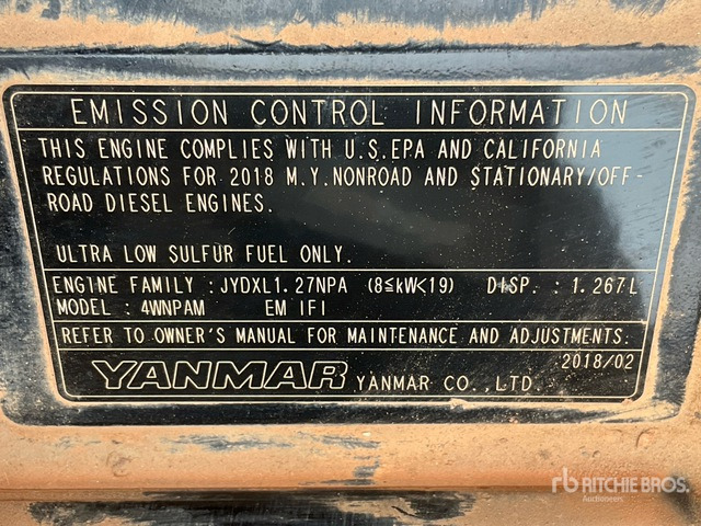 Kleine wals 2019 Ammann ARR1575 (Inoperable) Trench Compactor: afbeelding 6